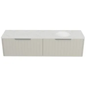 Saba Vanity 1800mm Right WG Basin SilkSurface UC Top Wall hung by Timberline, a Vanities for sale on Style Sourcebook