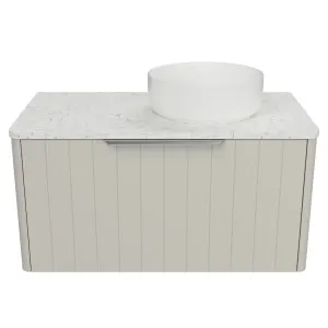 Saba Vanity 900mm Right WG Basin SilkSurface AC Top Wall hung by Timberline, a Vanities for sale on Style Sourcebook