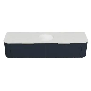 Santos Vanity 1800mm Centre WG Basin SilkSurface UC Top Wall hung by Timberline, a Vanities for sale on Style Sourcebook