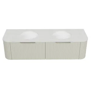 Santos Vanity 1500mm Double WG Basins SilkSurface UC Top Wall hung by Timberline, a Vanities for sale on Style Sourcebook