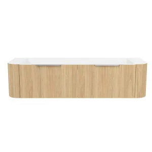 Santos Cabinet Only 1500mm Double bowl Wall hung by Timberline, a Vanities for sale on Style Sourcebook