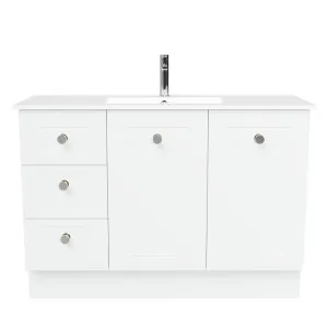 Victoria Vanity 1200mm Centre Bowl Alpha Top Floor standing by Timberline, a Vanities for sale on Style Sourcebook