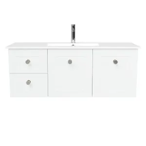 Victoria Vanity 1200mm Centre Bowl Alpha Top Wall hung by Timberline, a Vanities for sale on Style Sourcebook