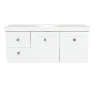Victoria Vanity 1200mm Centre WG Basin Freedom UC Top Wall hung by Timberline, a Vanities for sale on Style Sourcebook