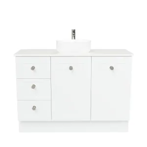 Victoria Vanity 1200mm Centre WG Basin SilkSurface AC Top Floor standing by Timberline, a Vanities for sale on Style Sourcebook