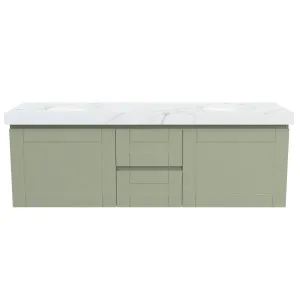 Victoria Vanity 1500mm Double WG Basins Freedom UC Top Wall hung by Timberline, a Vanities for sale on Style Sourcebook