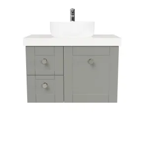 Victoria Vanity 750mm Centre WG Basin Freedom AC Top Wall hung by Timberline, a Vanities for sale on Style Sourcebook