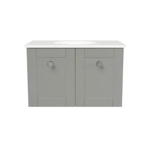Victoria Vanity 750mm Centre WG Basin SilkSurface UC Top Wall hung by Timberline, a Vanities for sale on Style Sourcebook