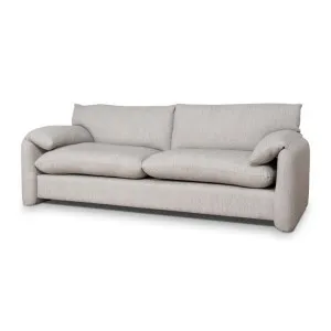 Jordie 3 Seater Fabric Sofa - Light Grey by Interior Secrets - AfterPay Available by Interior Secrets, a Sofas for sale on Style Sourcebook