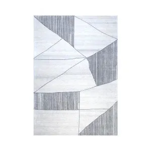 Hogan Rug - Ivory Graphite by Merlino, a Rugs for sale on Style Sourcebook