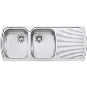 Monet Double Bowl Topmount Sink with Drainer by Monet, a Kitchen Sinks for sale on Style Sourcebook