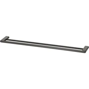 Madrid Gunmetal Double Towel Rail 800mm by Madrid, a Towel Rails for sale on Style Sourcebook