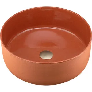 Terzofoco Red Clay Circular Counter Top Basin by Terzofoco by Oliveri, a Basins for sale on Style Sourcebook