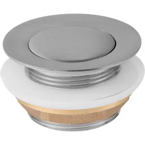 Brushed Nickel Pop-Up Bath Waste by Oliveri, a Traps & Wastes for sale on Style Sourcebook