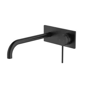 VE105516FMB Venice WallMixer Set Curv MB by Oliveri, a Bathroom Taps & Mixers for sale on Style Sourcebook