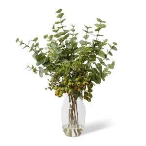 Eucalyptus Dollar Seeding Spray - 60 x 60 x 88cm by null, a Plants for sale on Style Sourcebook