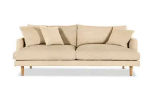 Hampton MKII 3 Seat Sofa, Florence Natural, by Lounge Lovers by Lounge Lovers, a Sofas for sale on Style Sourcebook