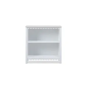 Mini Maisie Scalloped Low Bookcase - White - Mocka by Mocka., a Bookcases for sale on Style Sourcebook