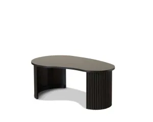 Eve Pebble Shaped Coffee Table - Black - Mocka by Mocka., a Coffee Table for sale on Style Sourcebook