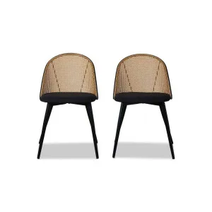 Avila Dining Chair - Set of 2 - Black - Mocka by Mocka., a Dining Chairs for sale on Style Sourcebook