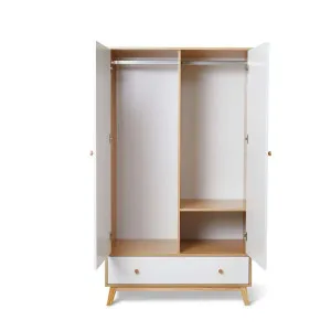Aspen Wardrobe - White/Natural - Mocka by Mocka., a Wardrobes for sale on Style Sourcebook