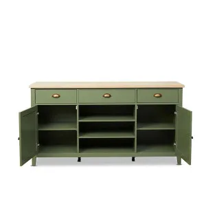 Hastings Buffet - Olive Green/Natural - Mocka by Mocka., a Sideboards, Buffets & Trolleys for sale on Style Sourcebook
