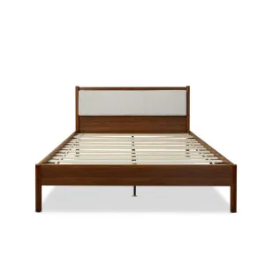 Blair Queen Bed - Walnut - Mocka by Mocka., a Beds & Bed Frames for sale on Style Sourcebook