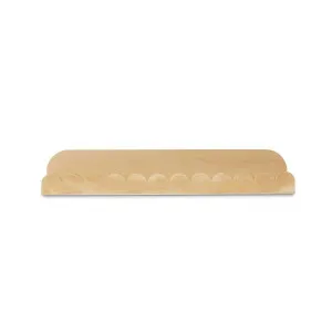 Sarah Scalloped Wall Shelf - Light Wood Look - Mocka by Mocka., a Wall Shelves & Hooks for sale on Style Sourcebook