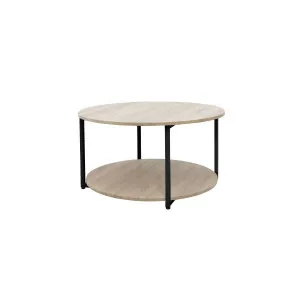 Vigo Coffee Table - Black - Black/Natural - Mocka by Mocka., a Coffee Table for sale on Style Sourcebook
