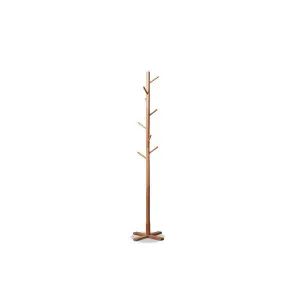 Mocka Freestanding Coat and Hat Stand - Mid Wood Look by Mocka., a Cabinets, Chests for sale on Style Sourcebook
