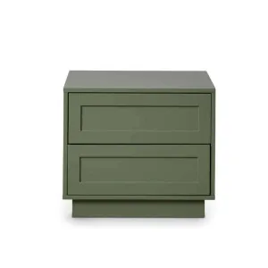 Eros Bedside Table - Sage Green - Mocka by Mocka., a Side Table for sale on Style Sourcebook