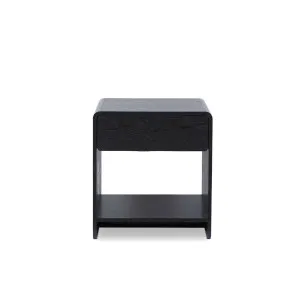 Owen Bedside Table - Black - Mocka by Mocka., a Side Table for sale on Style Sourcebook
