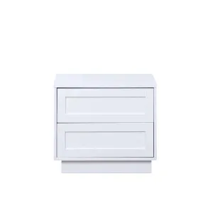Eros Bedside Table - White - Mocka by Mocka., a Side Table for sale on Style Sourcebook