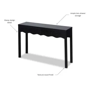 Malena Console Table - Black - Mocka by Mocka., a Console Table for sale on Style Sourcebook