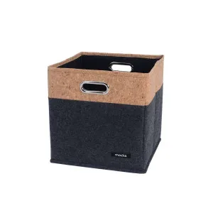 Loryn Cube Basket - Black - Mocka by Mocka., a Baskets & Boxes for sale on Style Sourcebook