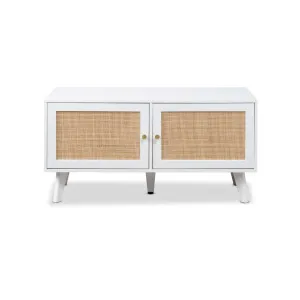 Georgia Entertainment Unit - White/Natural - Mocka by Mocka., a Entertainment Units & TV Stands for sale on Style Sourcebook