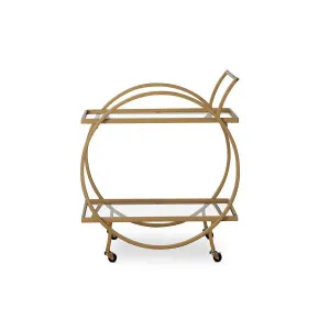 Alice Bar Cart - Bronze - Mocka by Mocka., a Side Table for sale on Style Sourcebook