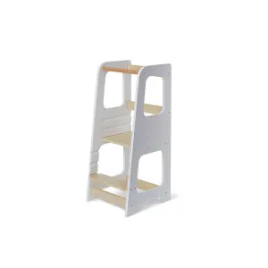 Mocka Learning Tower - White/Natural by Mocka., a Kids Play Furniture for sale on Style Sourcebook