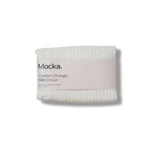 Mocka Cotton Change Mat Cover - White by Mocka., a Changing Tables for sale on Style Sourcebook