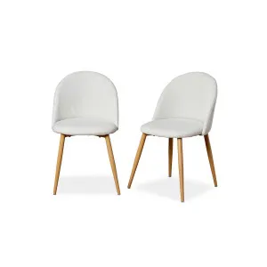 Londyn Dining Chairs - Set of 2 - Natural - Mocka by Mocka., a Dining Chairs for sale on Style Sourcebook