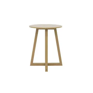Avalon Side Table - Natural - Mid Wood Look - Mocka by Mocka., a Side Table for sale on Style Sourcebook
