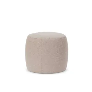 Smooth Boucle Ottoman - Small - Hazelnut - Mocka by Mocka., a Ottomans for sale on Style Sourcebook