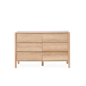 Blair Six Drawer - Mid Wood Look - Mocka by Mocka., a Dressers & Chests of Drawers for sale on Style Sourcebook