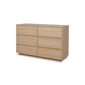 Osaka Six Drawer - Natural - Mocka by Mocka., a Dressers & Chests of Drawers for sale on Style Sourcebook