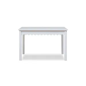 Mini Maisie Scalloped Play Table - White - Mocka by Mocka., a Kids Play Furniture for sale on Style Sourcebook