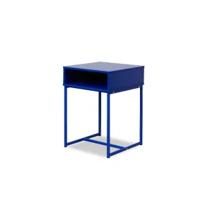 Jude Bedside Table - Blue - Mocka by Mocka., a Side Table for sale on Style Sourcebook