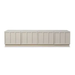 Emery Panel Entertainment Unit - Beige - Mocka by Mocka., a Entertainment Units & TV Stands for sale on Style Sourcebook