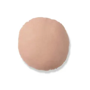 Mocka Linen Round Cushion - Coral Sand by Mocka., a Cushions, Decorative Pillows for sale on Style Sourcebook
