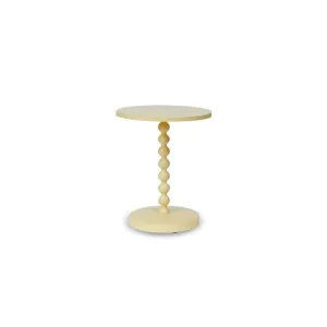 Bobbin Side Table - Yellow - Mocka by Mocka., a Side Table for sale on Style Sourcebook