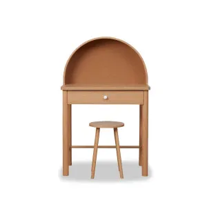 Archie Desk and Stool - Mid Wood Look - Mocka by Mocka., a Desks for sale on Style Sourcebook